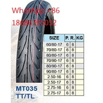 Moto pneu 2.50-16 2.50-17, 2.75-16 2.75-17